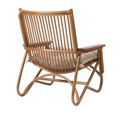 パーソナルチェア ラタンチェア チェア 椅子 いす おしゃれ 天然木 ラタン 籐 クッション アジアン リゾート 一人掛け 1人掛け(代引不可)