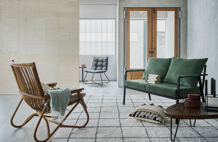 パーソナルチェア ラタンチェア チェア 椅子 いす おしゃれ 天然木 ラタン 籐 クッション アジアン リゾート 一人掛け 1人掛け(代引不可)