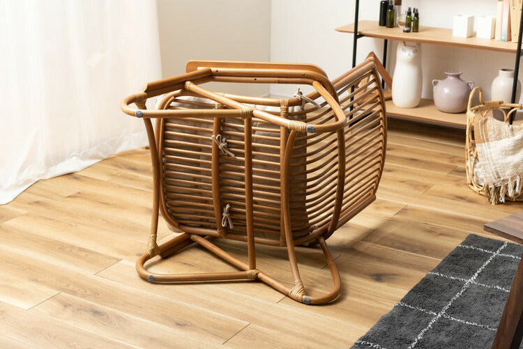 パーソナルチェア ラタンチェア チェア 椅子 いす おしゃれ 天然木 ラタン 籐 クッション アジアン リゾート 一人掛け 1人掛け(代引不可)