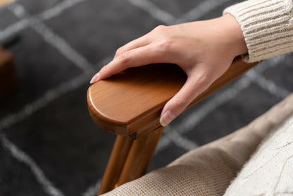 パーソナルチェア ラタンチェア チェア 椅子 いす おしゃれ 天然木 ラタン 籐 クッション アジアン リゾート 一人掛け 1人掛け(代引不可)