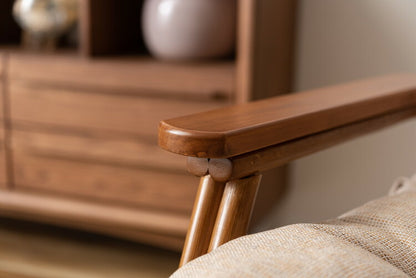 パーソナルチェア ラタンチェア チェア 椅子 いす おしゃれ 天然木 ラタン 籐 クッション アジアン リゾート 一人掛け 1人掛け(代引不可)