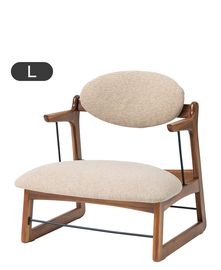 フロアチェア チェア おしゃれ 一人暮らし ファブリック 木製 肘つき アームレスト リビング ダイニング ナチュラル クッション 大きめ ゆったり(代引不可)