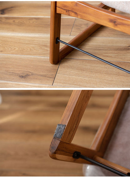 フロアチェア チェア おしゃれ 一人暮らし ファブリック 木製 肘つき アームレスト リビング ダイニング ナチュラル クッション 大きめ ゆったり(代引不可)