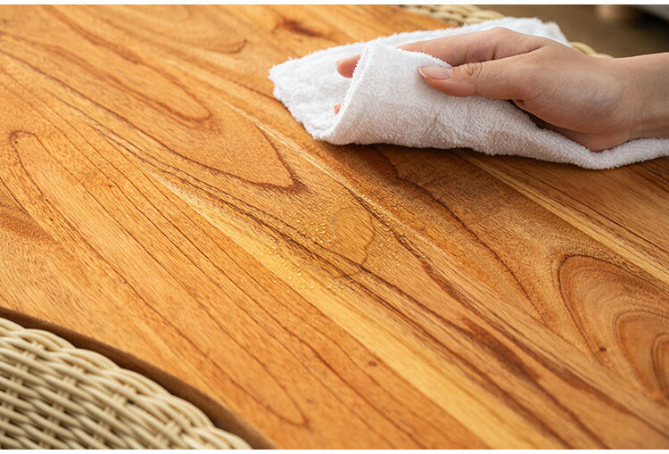 リビングテーブル NRS-6 東谷 センターテーブル テーブル 机 木製 天然木 収納 ビーンズ型 豆型 ラタン 北欧 かわいい おしゃれ 屋外 リビング ダイニング(代引不可)