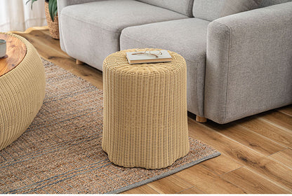 スツール NRS-6 東谷 スツール 椅子 チェア 切り株風 サイドテーブル かわいい 北欧 丸 コンパクト おしゃれ リビング ダイニング 屋外(代引不可)