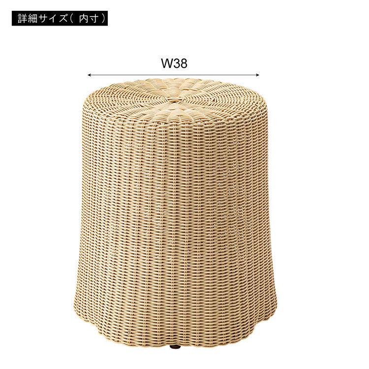 スツール NRS-6 東谷 スツール 椅子 チェア 切り株風 サイドテーブル かわいい 北欧 丸 コンパクト おしゃれ リビング ダイニング 屋外(代引不可)