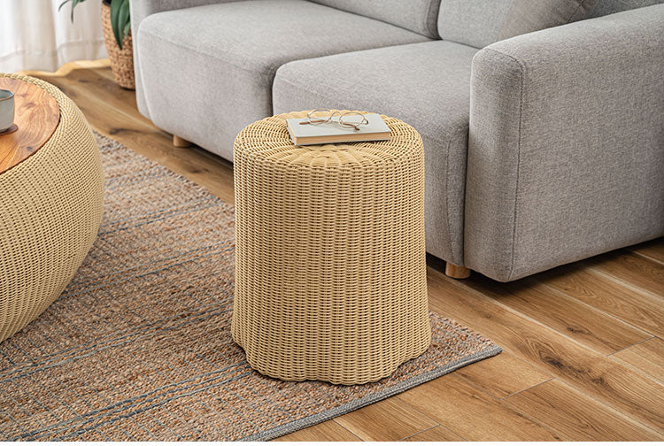 スツール NRS-6 東谷 スツール 椅子 チェア 切り株風 サイドテーブル かわいい 北欧 丸 コンパクト おしゃれ リビング ダイニング 屋外(代引不可)