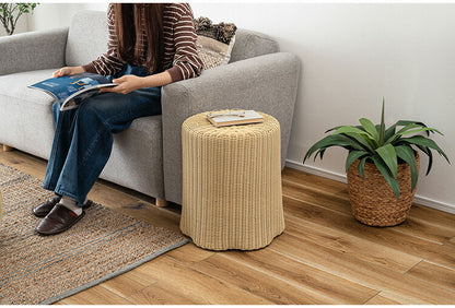 スツール NRS-6 東谷 スツール 椅子 チェア 切り株風 サイドテーブル かわいい 北欧 丸 コンパクト おしゃれ リビング ダイニング 屋外(代引不可)