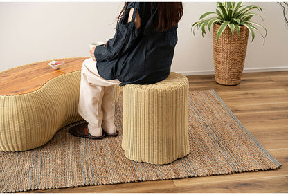 スツール NRS-6 東谷 スツール 椅子 チェア 切り株風 サイドテーブル かわいい 北欧 丸 コンパクト おしゃれ リビング ダイニング 屋外(代引不可)