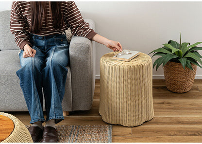 スツール NRS-6 東谷 スツール 椅子 チェア 切り株風 サイドテーブル かわいい 北欧 丸 コンパクト おしゃれ リビング ダイニング 屋外(代引不可)