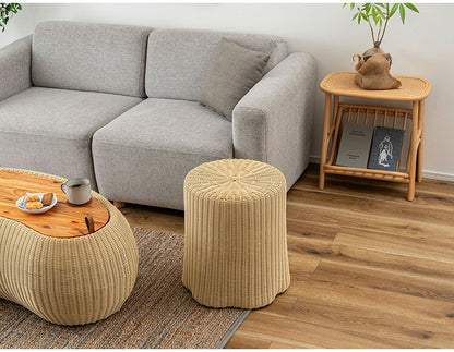 スツール NRS-6 東谷 スツール 椅子 チェア 切り株風 サイドテーブル かわいい 北欧 丸 コンパクト おしゃれ リビング ダイニング 屋外(代引不可)