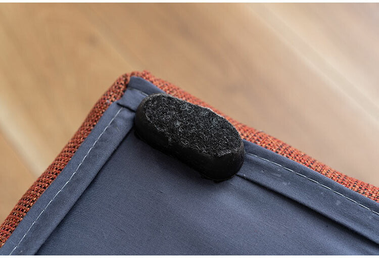 スツール ミニスツール 椅子 簡易椅子 来客 コンパクト 小さい 脚付き かわいい おしゃれ ブラウン アイボリー グレー オレンジ ファブリック いす 玄関 リビング(代引不可)