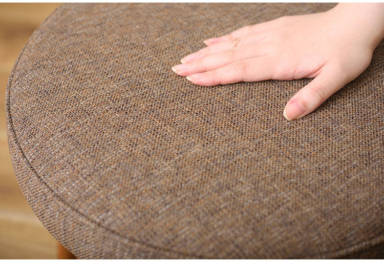 回転スツール スツール ラウンドスツール 椅子 イス いす 360° 360度 回る ラタン ブラウン ベージュ おしゃれ シンプル オットマン 軽量(代引不可)