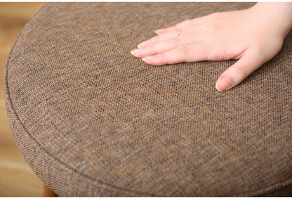 回転スツール スツール ラウンドスツール 椅子 イス いす 360° 360度 回る ラタン ブラウン ベージュ おしゃれ シンプル オットマン 軽量(代引不可)