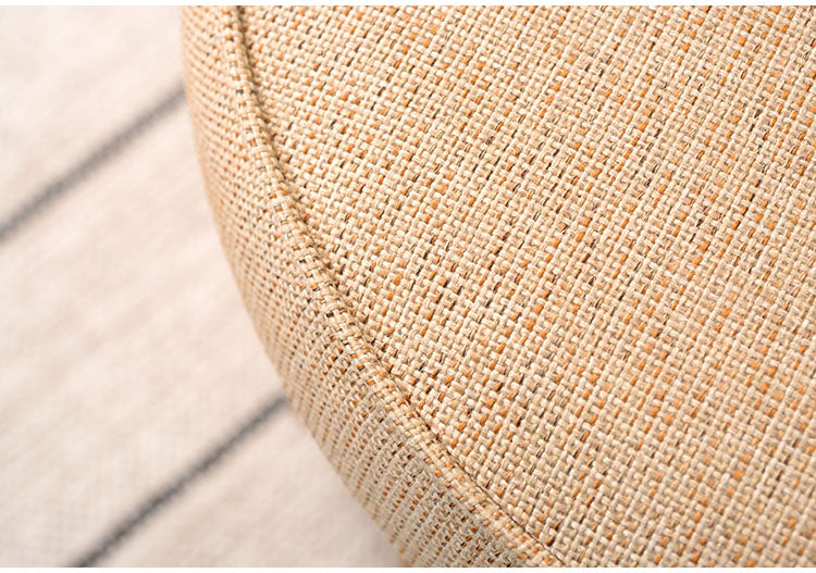 回転スツール スツール ラウンドスツール 椅子 イス いす 360° 360度 回る ラタン ブラウン ベージュ おしゃれ シンプル オットマン 軽量(代引不可)