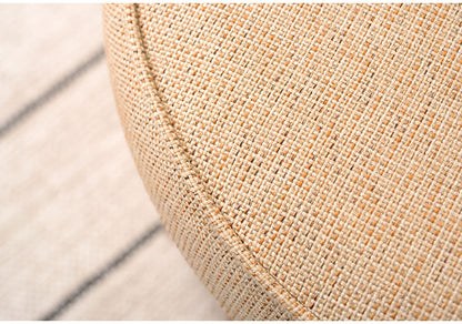 回転スツール スツール ラウンドスツール 椅子 イス いす 360° 360度 回る ラタン ブラウン ベージュ おしゃれ シンプル オットマン 軽量(代引不可)