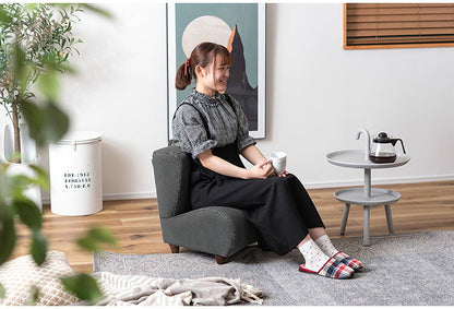 座椅子 ソファ ソファー チェア 椅子 イス フロアチェア ローソファ 1人掛け 一人用 一人暮らし 北欧 コンパクト かわいい 姿勢 ダイエット 腰サポート 腰痛対策 猫背対策 スマホ猫背(代引不可)