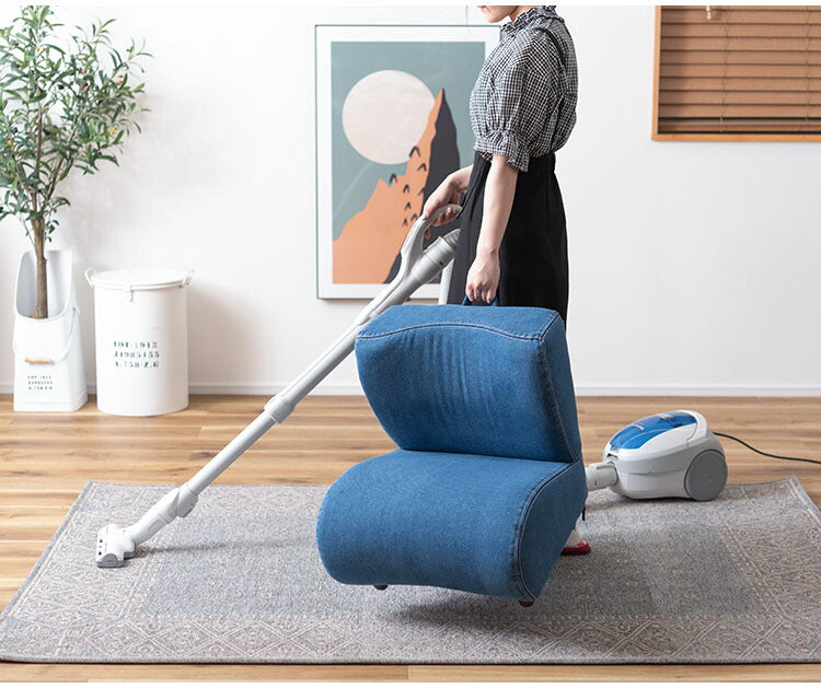 座椅子 ソファ ソファー チェア 椅子 イス フロアチェア ローソファ 1人掛け 一人用 一人暮らし 北欧 コンパクト かわいい 姿勢 ダイエット 腰サポート 腰痛対策 猫背対策 スマホ猫背(代引不可)