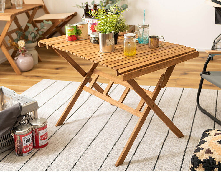 ロールトップテーブル 幅100cm Lサイズ ロールトップ テーブル 机 アウトドアテーブル フォールディングテーブル 折りたたみ アウトドア キャンプ ハイテーブル 高め 収納 持ち運び 収納袋(代引不可)