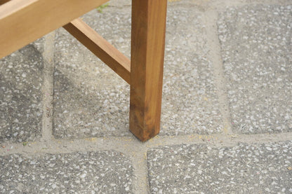 ベンチ 二人掛け 2人掛け 木製 おしゃれ 肘付き アーム付き ガーデン アウトドア アカシア 天然木 バルコニー ナチュラル(代引不可)