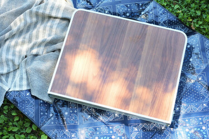 フォールディングテーブル アウトドアテーブル 折りたたみテーブル テーブル 棚付き トレー付き 収納 キャンプ BBQ アウトドア 軽量 コンパクト ベランピング おうちキャンプ(代引不可)