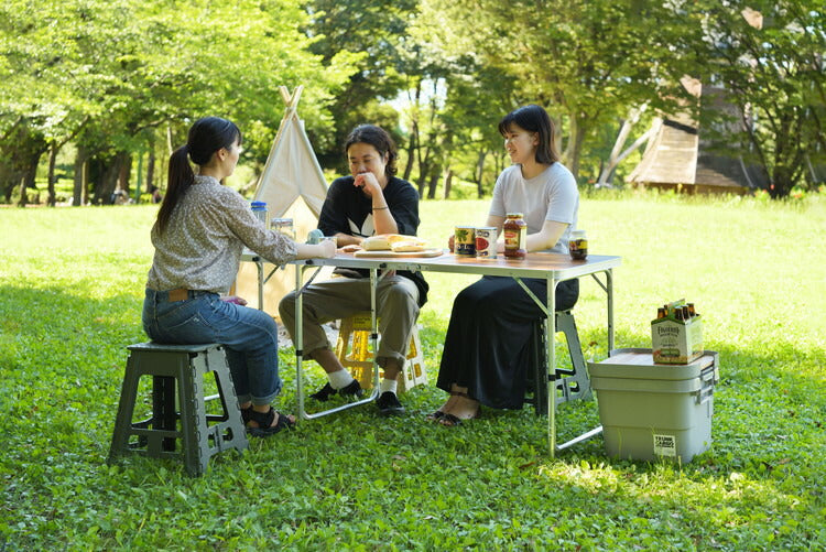 フォールディングテーブル アウトドアテーブル ワイドテーブル 折りたたみテーブル テーブル 横幅180cm 高さ調節 3段階調節 収納 キャンプ BBQ アウトドア 軽量 コンパクト ベランピング(代引不可)