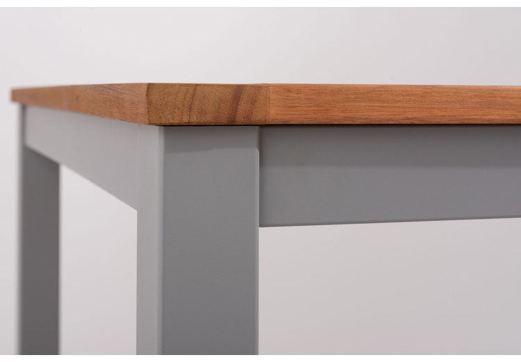 オリー ダイニングテーブル ダイニングテーブル 天然木 ガーデン 庭 屋外 テラス アルミ パラソルホール アジャスター かわいい おしゃれ ブラック 黒 インテリア 省スペース 新生活 一人暮らし(代引不可)