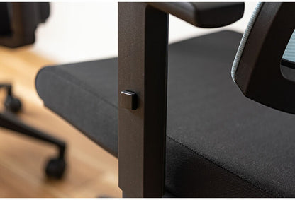 デスクチェア オフィスチェア チェア おしゃれ 椅子 キャスター付き 回転式 昇降機能 ロッキング機能 レバー式リクライニング オフィス PC 肘付き ベージュ ブルー オレンジ(代引不可)