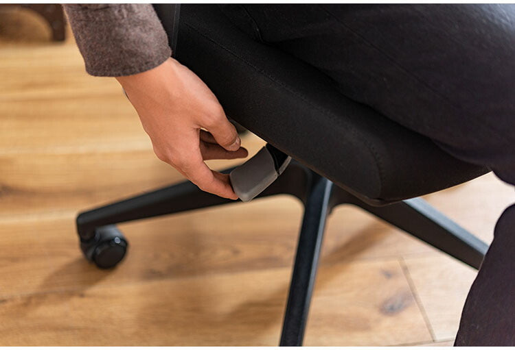 デスクチェア オフィスチェア チェア おしゃれ 椅子 キャスター付き 回転式 昇降機能 ロッキング機能 レバー式リクライニング オフィス PC 肘付き ベージュ ブルー オレンジ(代引不可)