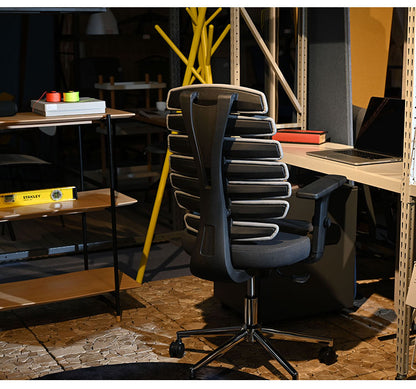 オフィスチェア 昇降式 ロッキング機能 デスクチェア リモートワーク 書斎 北欧 かわいい キャスター付 パソコンチェア イス 椅子 PCチェア 肘付き おしゃれ 回転チェア ワークチェア(代引不可)