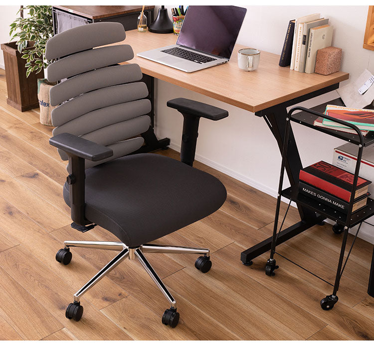 オフィスチェア 昇降式 ロッキング機能 デスクチェア リモートワーク 書斎 北欧 かわいい キャスター付 パソコンチェア イス 椅子 PCチェア 肘付き おしゃれ 回転チェア ワークチェア(代引不可)