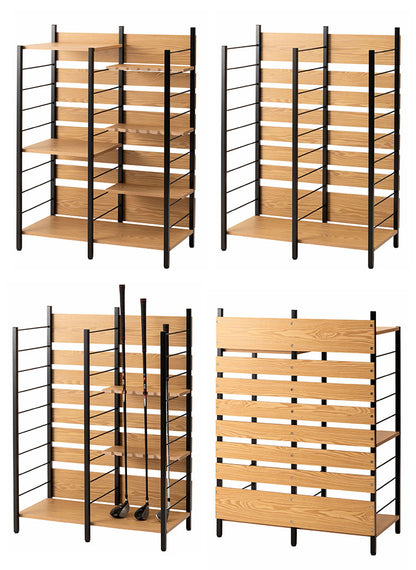 ゴルフラック ゴルフ クラブスタンド ディスプレイ 組み立て式 収納 省スペース 大容量 インテリア おしゃれ 北欧 ラック シェルフ クラブホルダー リビング 趣味 シンプル 家具 収納家具 見せる収納(代引不可)