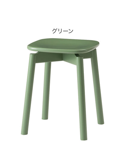 スツール 椅子 イス いす 木製 天然木 コンパクト ブルー 青 コンパクト サイドテーブル ディスプレイ 玄関 デスク シンプル ダイニング かわいい ラッカー塗装 軽量 おしゃれ(代引不可)