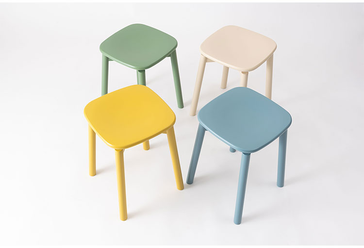 スツール 椅子 イス いす 木製 天然木 コンパクト ブルー 青 コンパクト サイドテーブル ディスプレイ 玄関 デスク シンプル ダイニング かわいい ラッカー塗装 軽量 おしゃれ(代引不可)