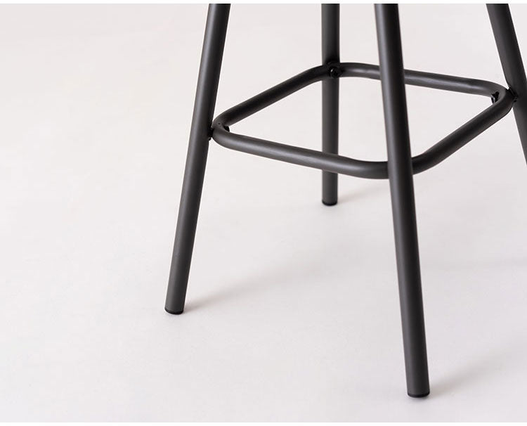 スツール レザー チェア 脚部スチール 円形 おしゃれ リビング ダイニング 丸形 リモートワーク 在宅ワーク 椅子 いす イス チェア チェアー かわいい シンプル 玄関 ディスプレイ 家具(代引不可)