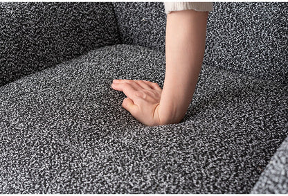 ラウンジチェア PC-185 東谷 ラウンジチェア パーソナルチェア 回転式 混色生地 ダークグレー イス 椅子 クッション性 おしゃれ シンプル モダン 回転チェア ワークチェア 在宅勤務 テレワーク(代引不可)