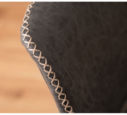 チェア ダイニングチェア チェアー イス 椅子 いす おしゃれ デスクチェア ソフトレザー 合皮 スチール インダストリアル ヴィンテージ ダイニング 在宅ワーク 在宅 テレワーク リモートワーク(代引不可)