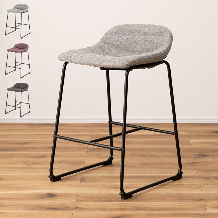 カウンターチェア チェア ハイチェア おしゃれ チェアー 椅子 いす イス インダストリアル モダン スタイリッシュ 背もたれ アームレス 肘なし カウンター バー キッチン(代引不可)