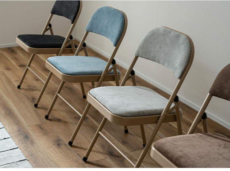 【同色4脚セット】チェア パイプチェア パイプイス フォールディングチェア PC-33 東谷 ハイスツール 背もたれ 折りたたみ椅子 おしゃれ シンプル かわいい ナチュラル 北欧 隙間収納 スリム(代引不可)