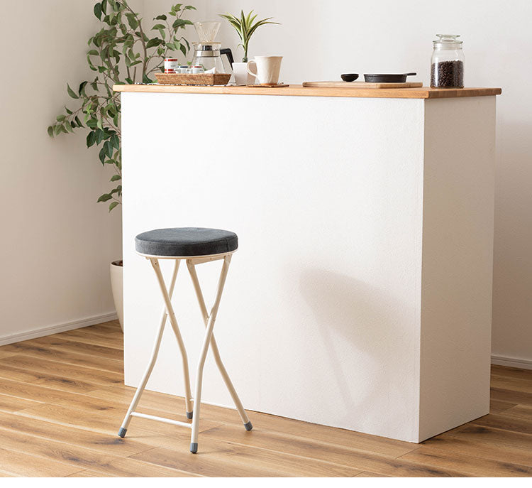 スツール 隙間収納 ロック付き ハイスツール フォールディング 折りたたみ 椅子 いす イス チェア 腰掛け おしゃれ シンプル アームレス 肘なし 背もたれなし コンパクト 北欧(代引不可)