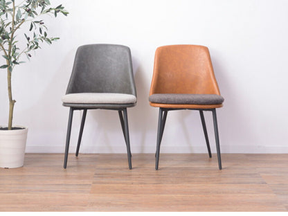 アファブル チェア 幅50cm チェア ダイニングチェア 椅子 イス ダイニング PC-362 東谷 スチール ソフトレザー スタイリッシュチェア ダイニングチェア 椅子 イス ダイニング スチール ソフトレザー(代引不可)