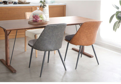 アファブル チェア 幅50cm チェア ダイニングチェア 椅子 イス ダイニング PC-362 東谷 スチール ソフトレザー スタイリッシュチェア ダイニングチェア 椅子 イス ダイニング スチール ソフトレザー(代引不可)