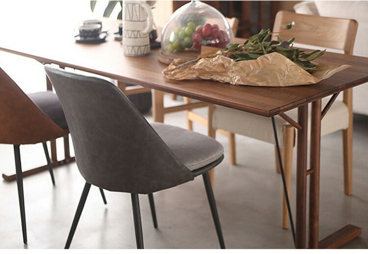 【同色2脚セット】アファブル チェア 幅50cm チェア ダイニングチェア 椅子 イス ダイニング PC-362 東谷 スチール ソフトレザー スタイリッシュチェア ダイニングチェア スチール ソフトレザー(代引不可)