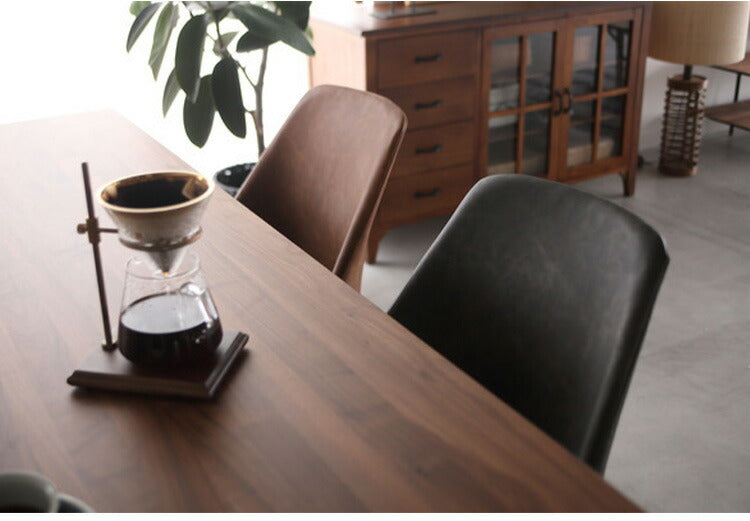 【同色2脚セット】アファブル チェア 幅50cm チェア ダイニングチェア 椅子 イス ダイニング PC-362 東谷 スチール ソフトレザー スタイリッシュチェア ダイニングチェア スチール ソフトレザー(代引不可)