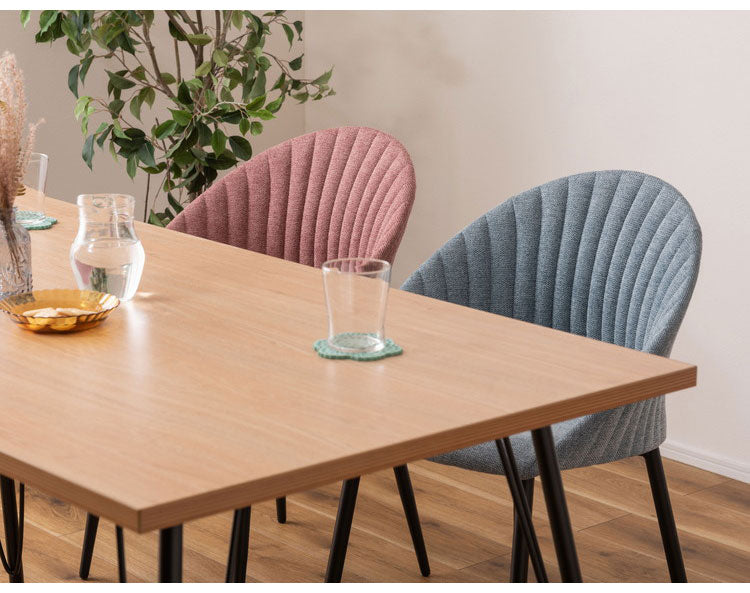 リリム チェア チェア ダイニングチェア 椅子 イス いす チェアー おしゃれ 北欧 貝殻 かわいい シンプル スチール 布地 ファブリック ピンク ブルー デスク リビング インテリア おしゃれ(代引不可)