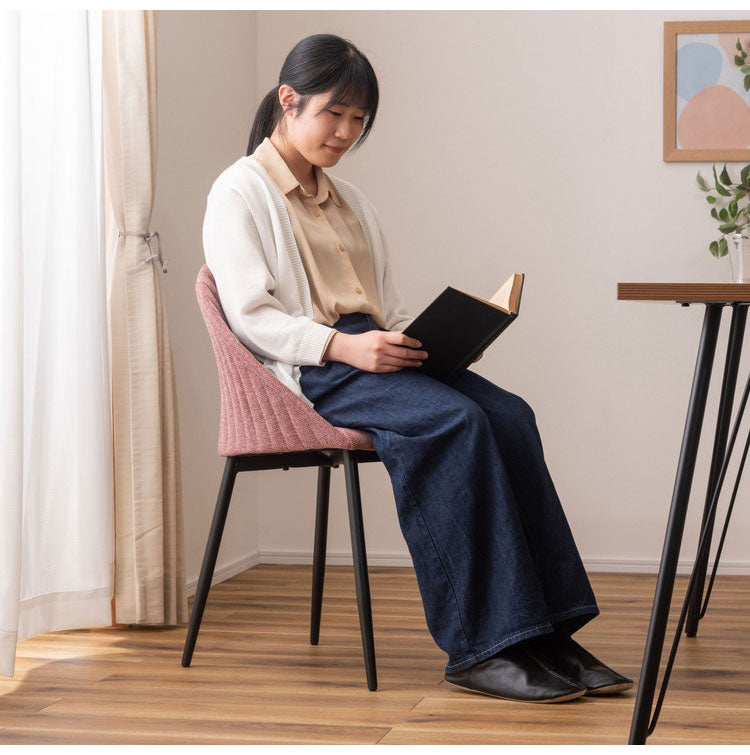 リリム チェア チェア ダイニングチェア 椅子 イス いす チェアー おしゃれ 北欧 貝殻 かわいい シンプル スチール 布地 ファブリック ピンク ブルー デスク リビング インテリア おしゃれ(代引不可)