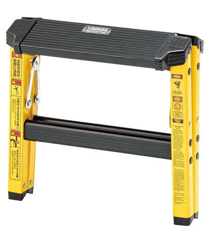 脚立 踏み台 作業台 足場 1段 ステップ スツール 折りたたみ式 折り畳み おしゃれ アルミ アウトドア BBQ バーベキュー キャンプ ガーデン 庭 掃除 アメリカン ビビット(代引不可)