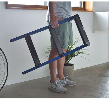 脚立 踏み台 作業台 足場 3段 ステップ スツール 折りたたみ式 折り畳み おしゃれ アルミ アウトドア BBQ バーベキュー キャンプ ガーデン 庭 掃除 アメリカン ビビット(代引不可)