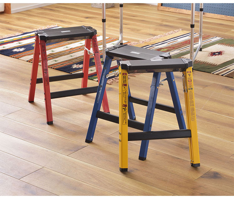 スツール 椅子 イス いす 脚立 踏み台 作業台 足場 耐荷重100kg ステップ 折りたたみ式 折り畳み おしゃれ 背もたれなし アルミ アウトドア BBQ バーベキュー キャンプ ガーデン(代引不可)