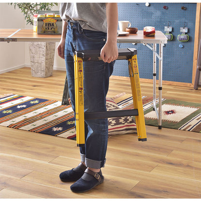 スツール 椅子 イス いす 脚立 踏み台 作業台 足場 耐荷重100kg ステップ 折りたたみ式 折り畳み おしゃれ 背もたれなし アルミ アウトドア BBQ バーベキュー キャンプ ガーデン(代引不可)